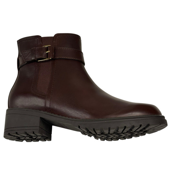 Cole Haan Catherine Waterproof Bootie Dark Brown Leather Womens Size 7B New $290 - Picture 6 of 13